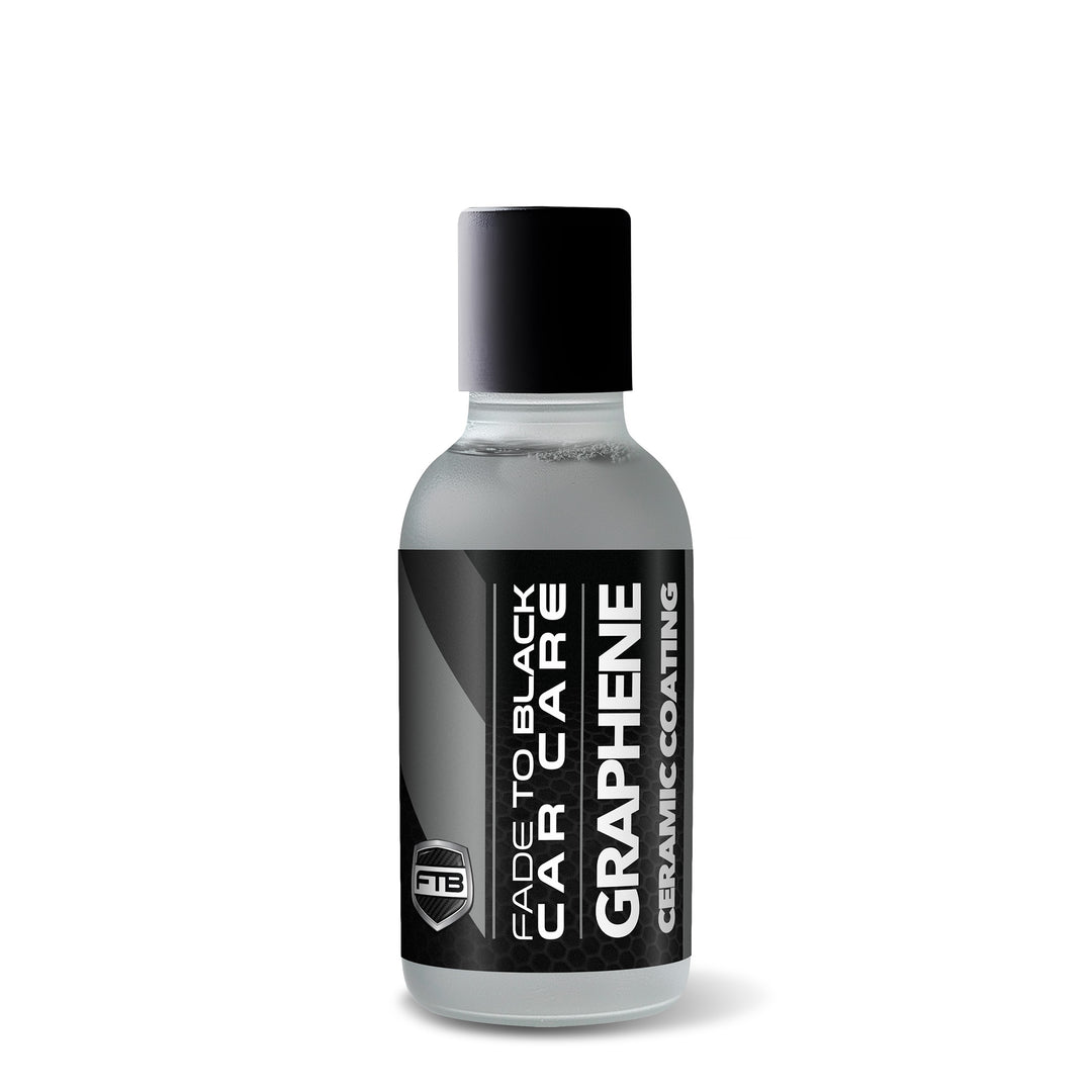 Fade To Black Car Care Graphene Ceramic Coating 2oz Glass Bottle