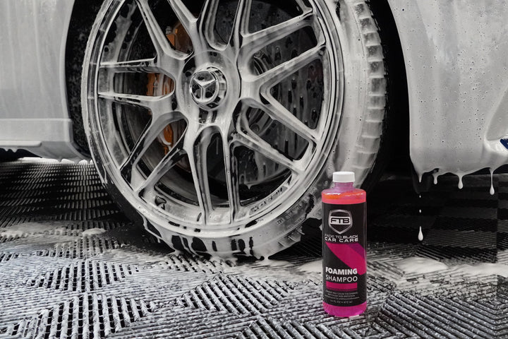Wash Your Car With Foam